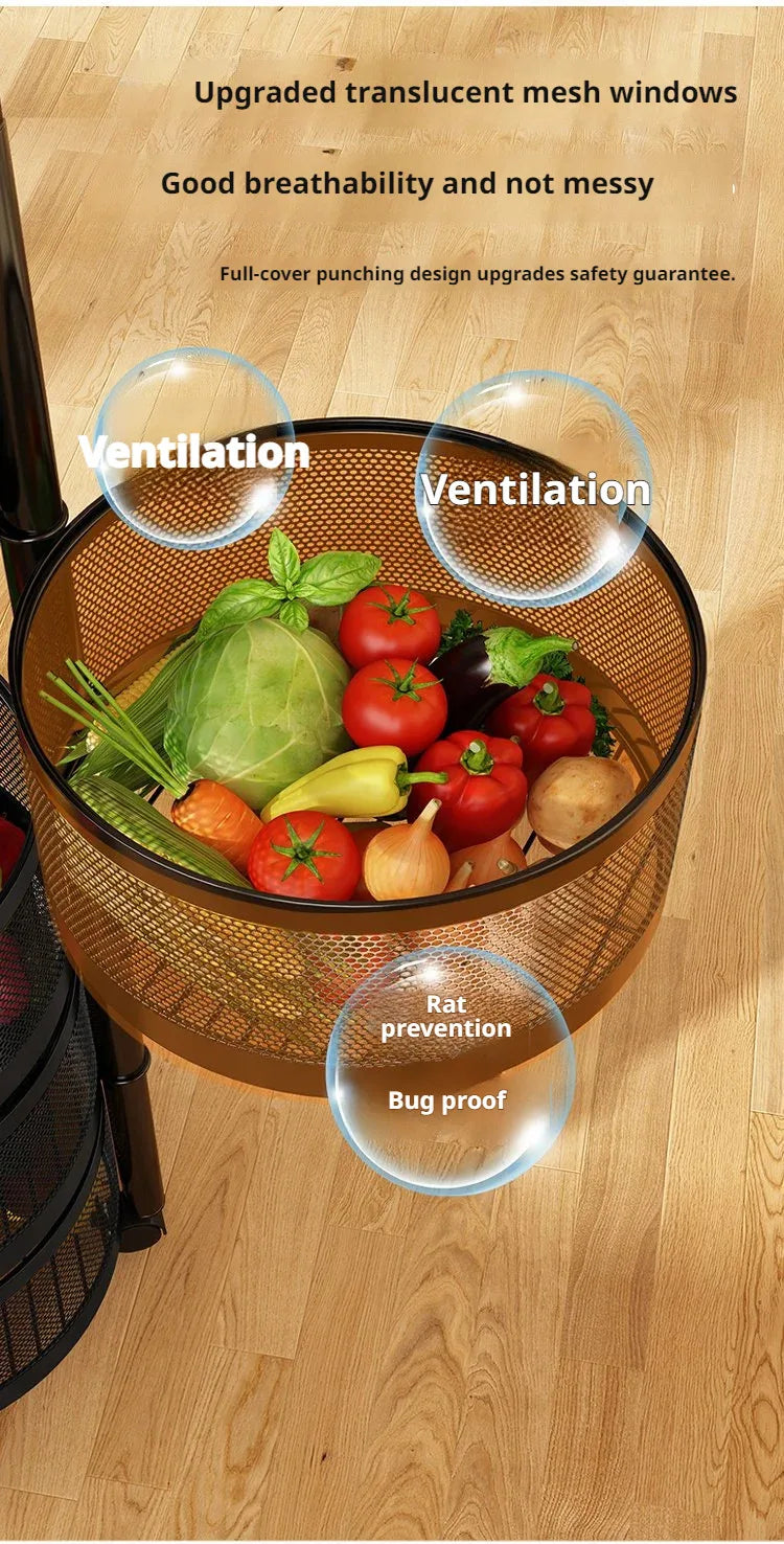 Round Storage Rack