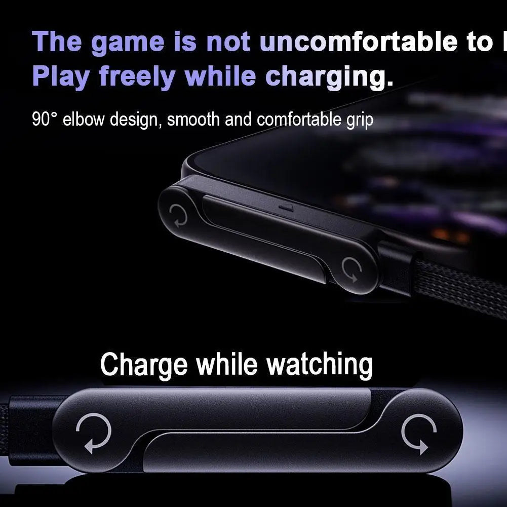 2-in-1 Stand Charging Cable