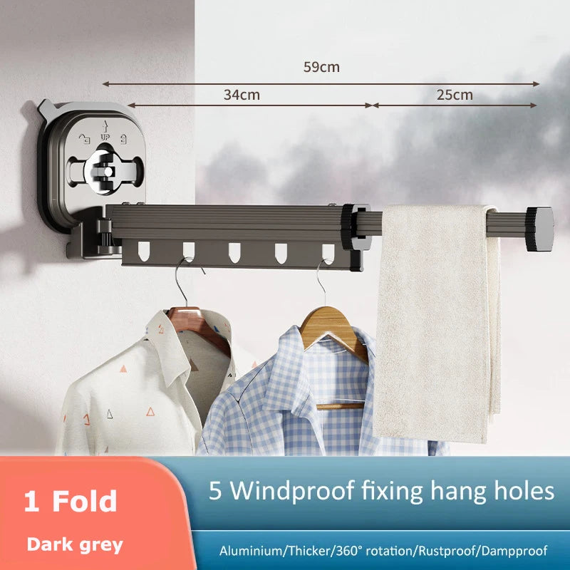 SpaceSaver Laundry Rack