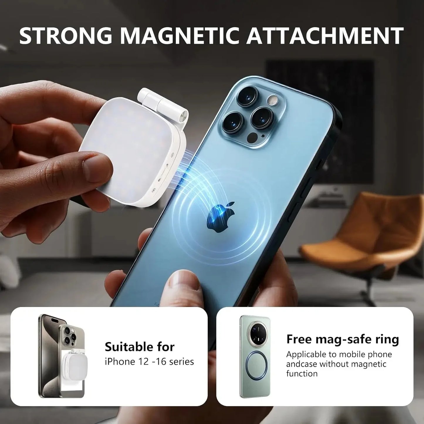 GlowMirror MagSafe Selfie Light