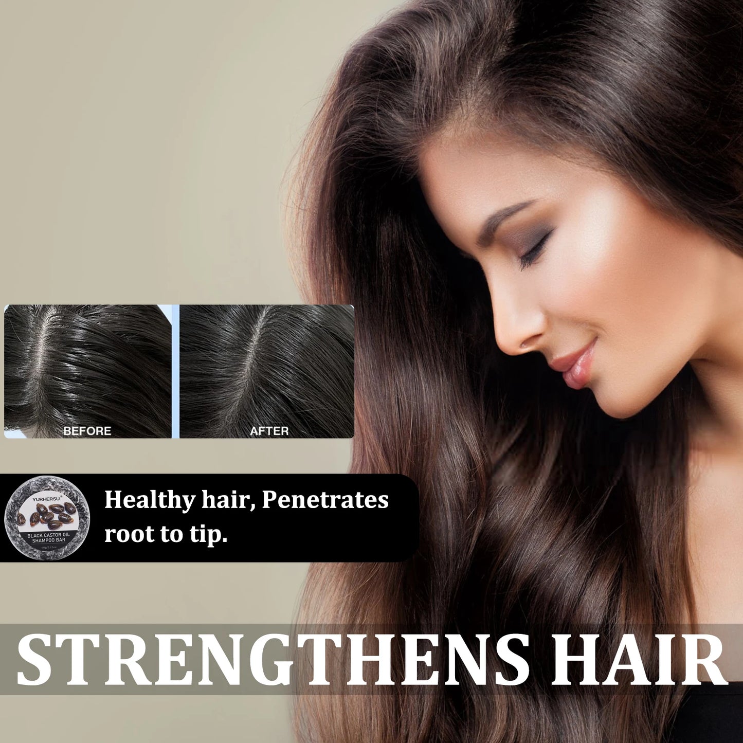 Castor Shampoo & Conditioner Bar