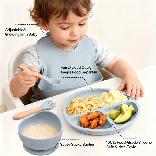 5-Piece Kids Feeding Kit