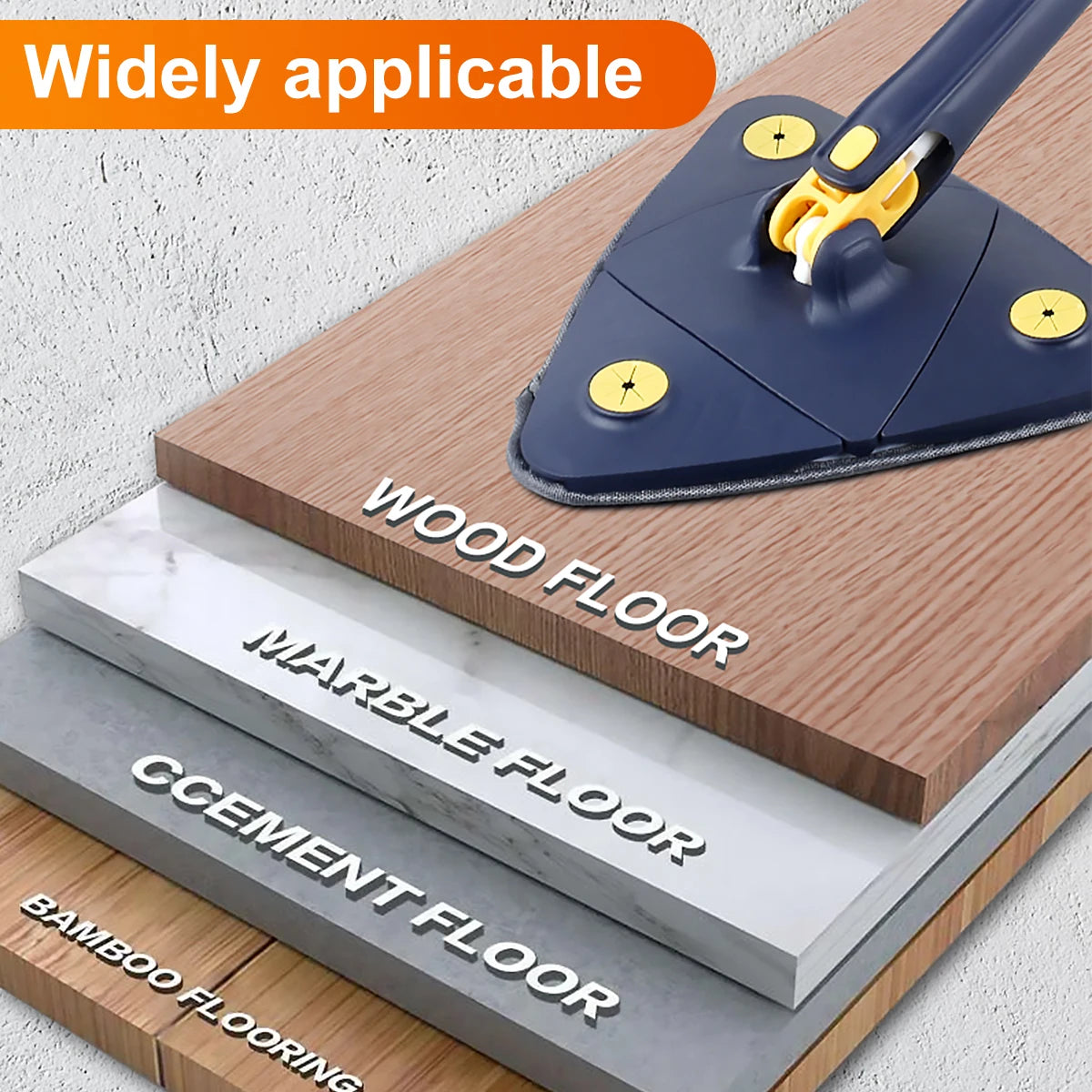 Adjustable Triangle Mop