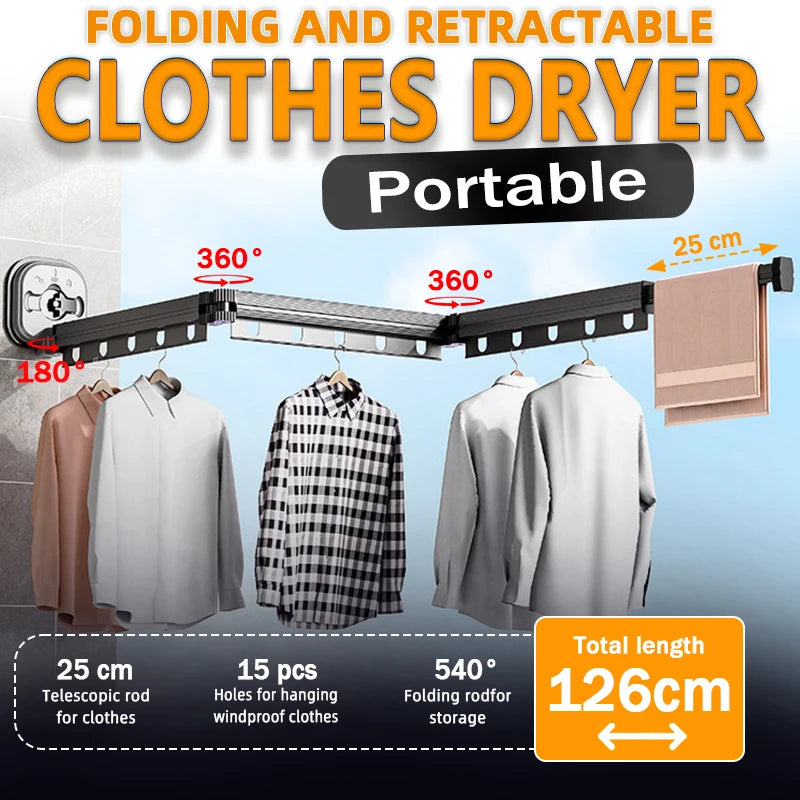 SpaceSaver Laundry Rack