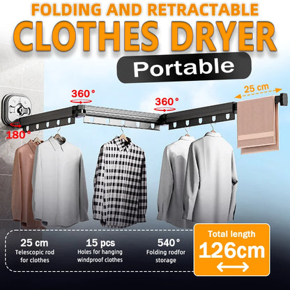 SpaceSaver Laundry Rack