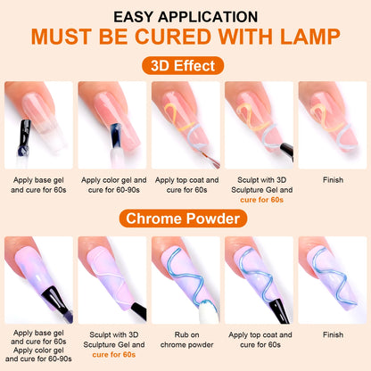 Luxe3D Nail Gel
