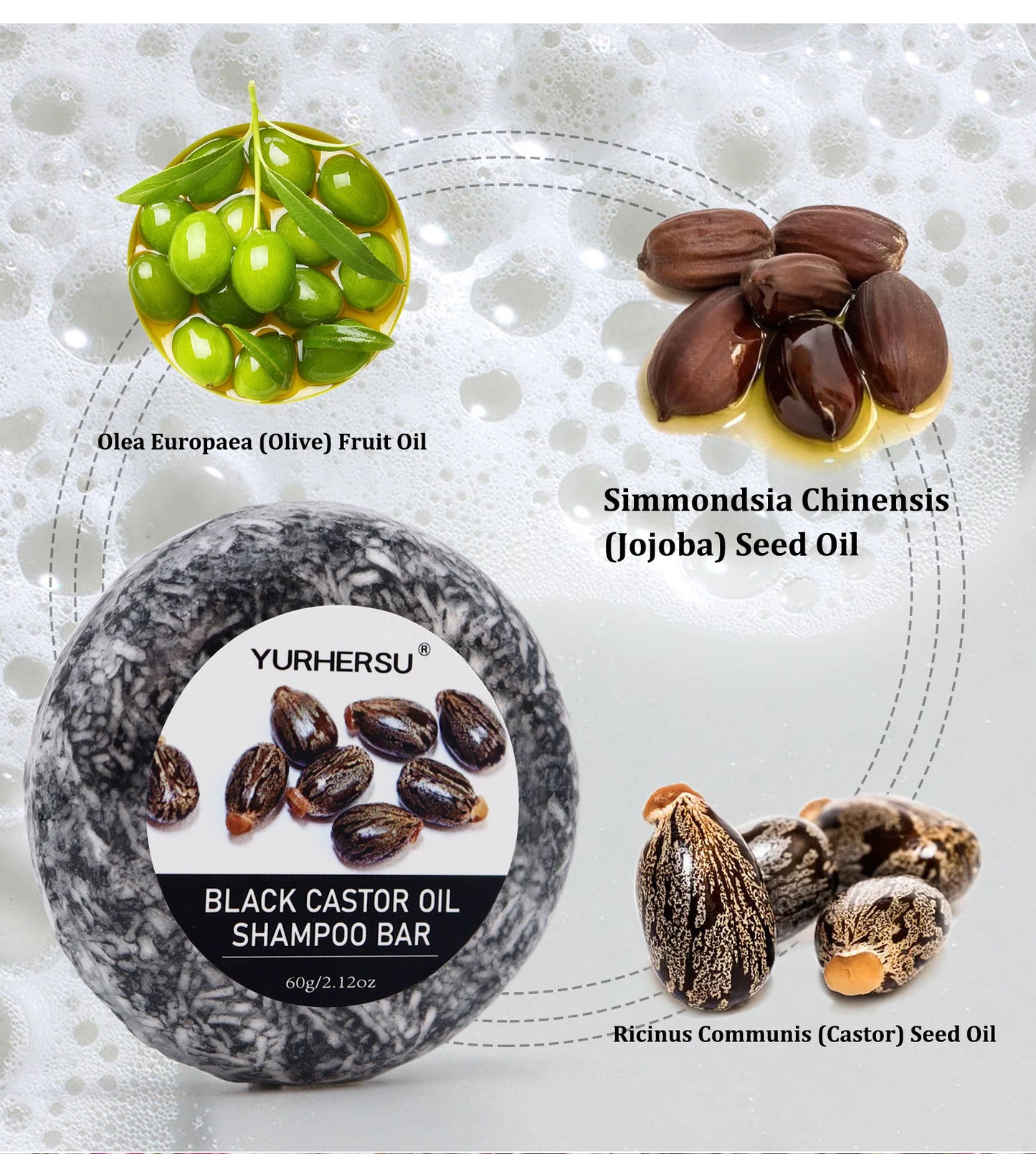 Castor Shampoo & Conditioner Bar