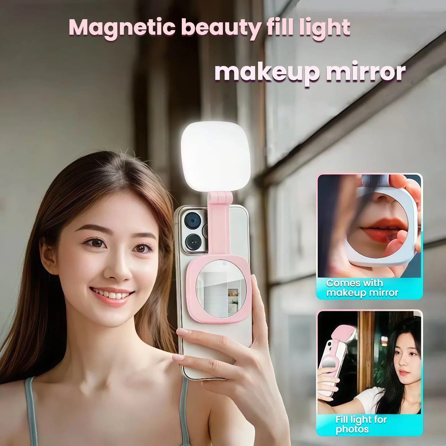 GlowMirror MagSafe Selfie Light