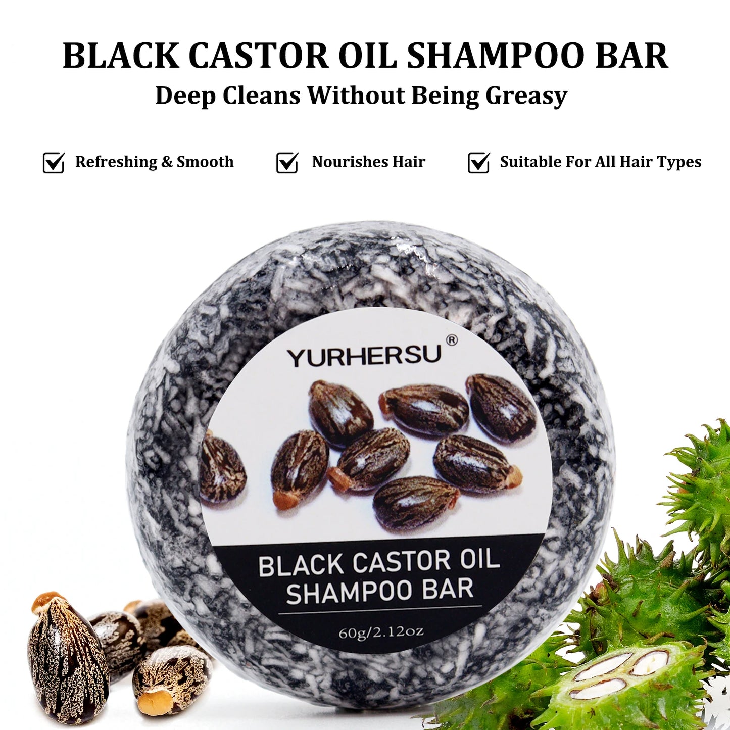 Castor Shampoo & Conditioner Bar